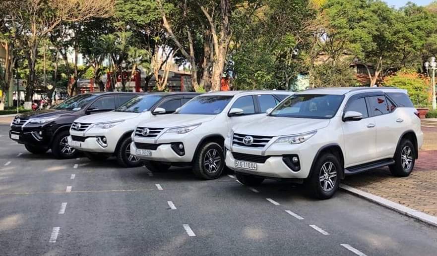 BÁO GIÁ CHO THUÊ XE TOYOTA FOTUNER THEO THÁNG  2022 - 2024 NEW